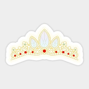 Rapunzel's Crown Sticker